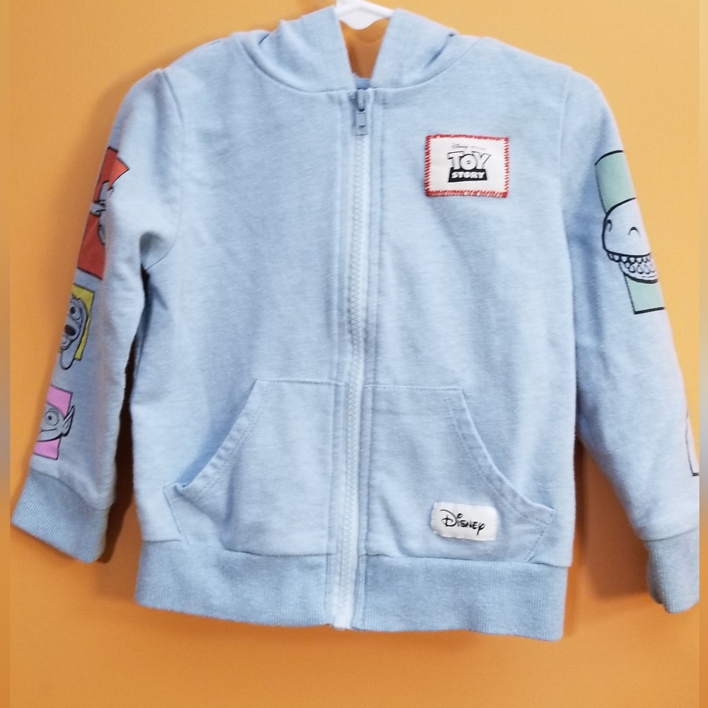Disney/Pixar Toy Story Boys Hooded Jacket 2T and 3T Alien hooded sweatshirt